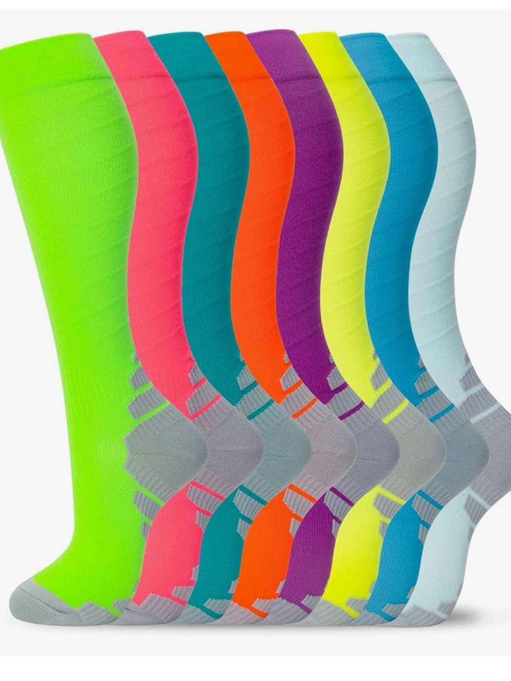🆕 “Fenglaoda” Compression Socks | Set of 8 | #S34